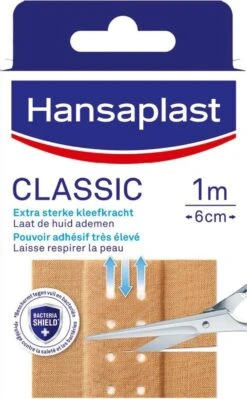 Hansaplast Classic Pleisters - 1m X 6cm 15 Hansaplast Classic Pleisters - 1m X 6cm -Winkel Voor Ehbo-Apparatuur 742x1200 1