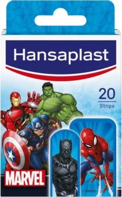 Hansaplast - Marvel - Kinderpleisters - 20 Stuks 16 Hansaplast - Marvel - Kinderpleisters - 20 Stuks -Winkel Voor Ehbo-Apparatuur 745x1200