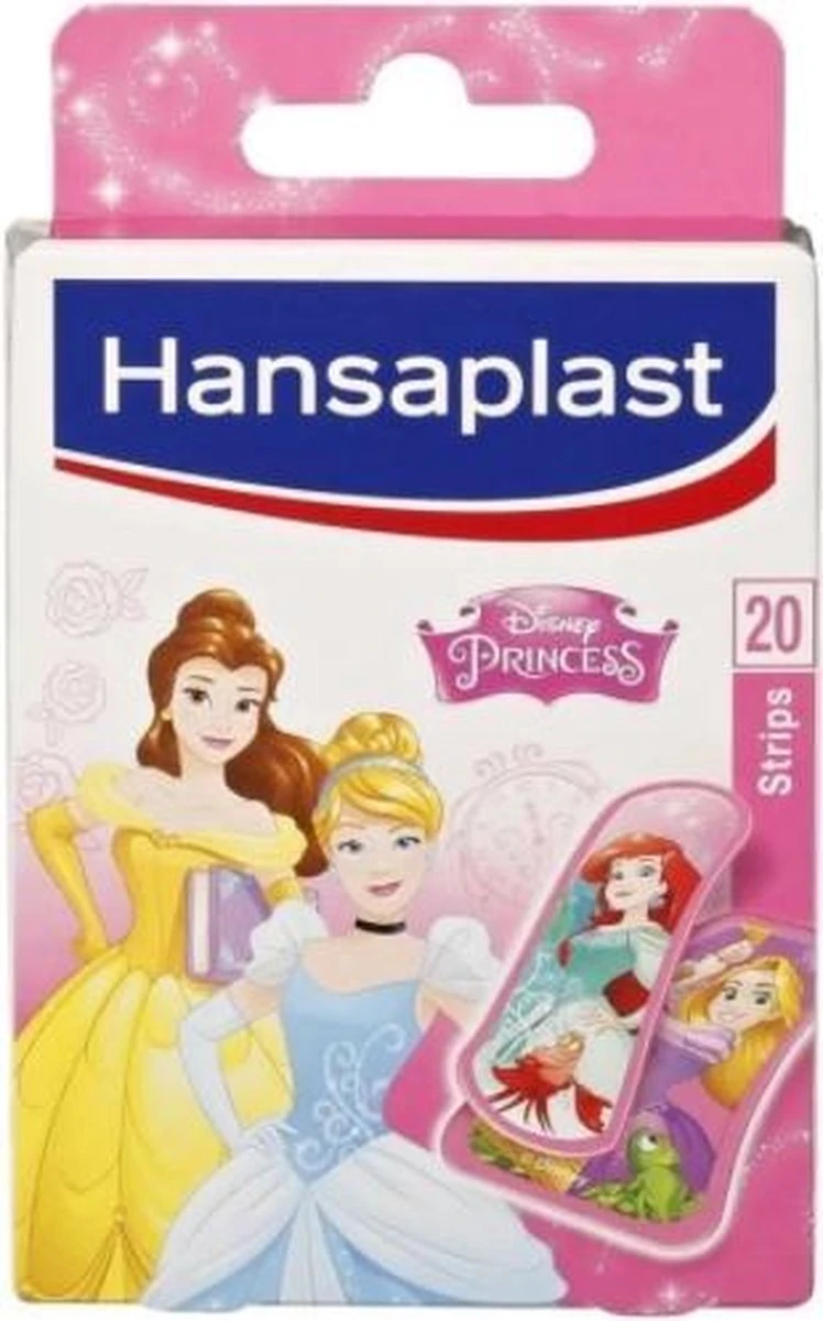 Hansaplast Princess Pleisters - 20 Strips 3 Hansaplast Princess Pleisters - 20 Strips - Afbeelding 3