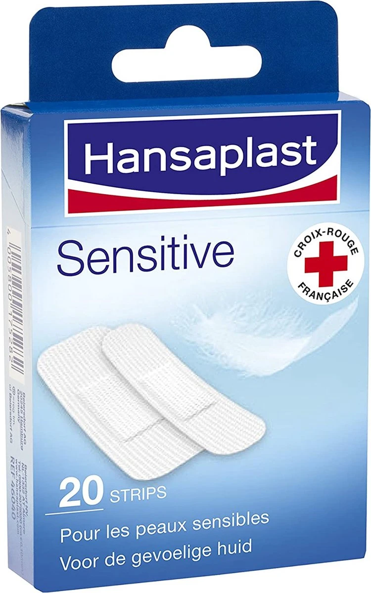 Hansaplast Sensitive Pleisters - 20 Strips 7 Hansaplast Sensitive Pleisters - 20 Strips - Afbeelding 7