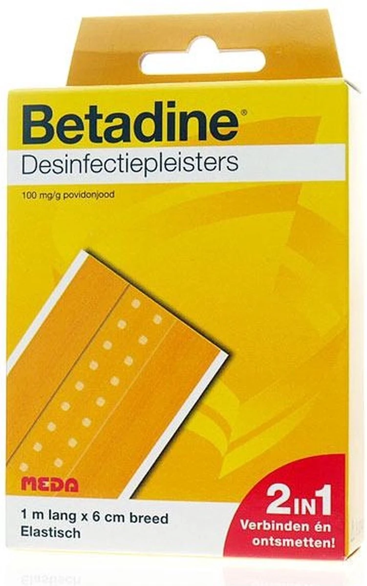 Betadine Desinfect - Pleisters 3 Betadine Desinfect - Pleisters - Afbeelding 3