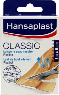 Hansaplast Classic Pleisters - 1m X 6cm 19 Hansaplast Classic Pleisters - 1m X 6cm -Winkel Voor Ehbo-Apparatuur 755x1200 3