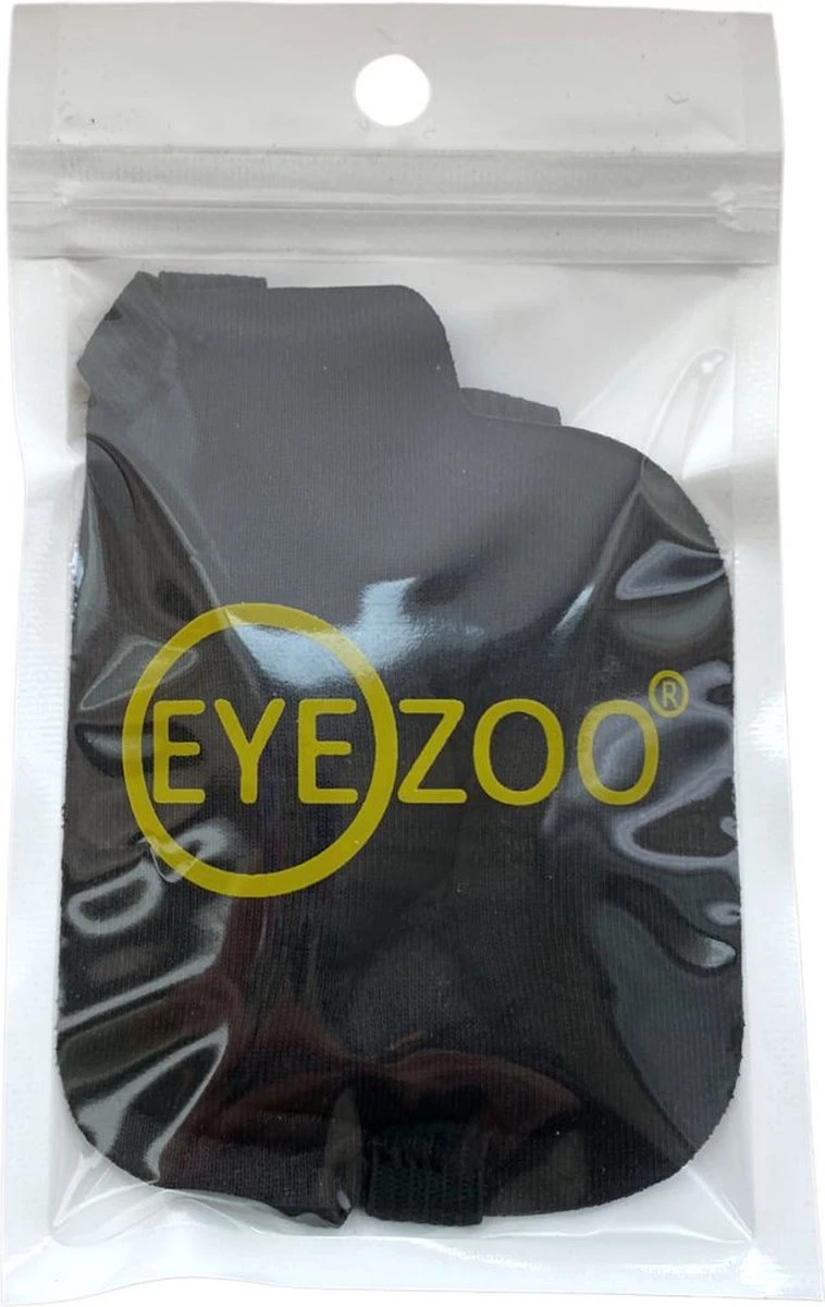 Eyezoo® - Ooglapje Medisch Gebruik – Rechteroog - Zwart – Oogpatch – Afdekking Oog 2 Eyezoo® - Ooglapje Medisch Gebruik – Rechteroog - Zwart – Oogpatch – Afdekking Oog - Afbeelding 2