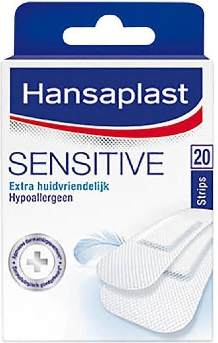 Hansaplast Sensitive Pleisters - 20 Strips 10 Hansaplast Sensitive Pleisters - 20 Strips - Afbeelding 10