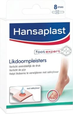 Hansaplast - 8 Stuks - Likdoornpleister 6 Hansaplast - 8 Stuks - Likdoornpleister -Winkel Voor Ehbo-Apparatuur 765x1200 1