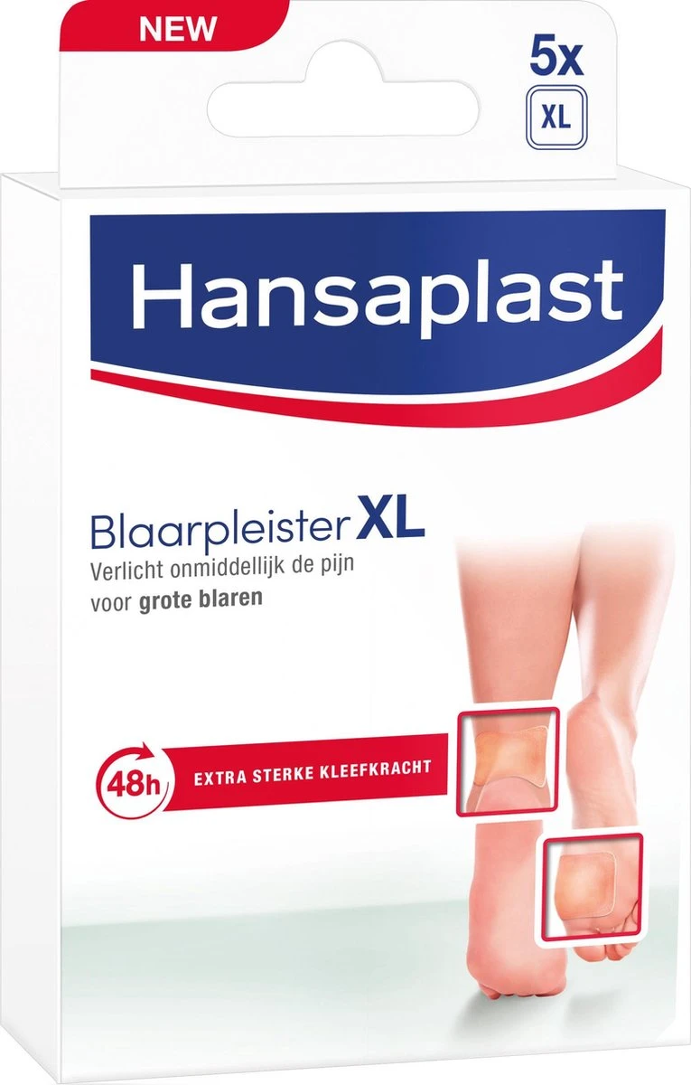 Hansaplast Blaarpleister Grote Blaren XL - 5 Stuks 4 Hansaplast Blaarpleister Grote Blaren XL - 5 Stuks - Afbeelding 4