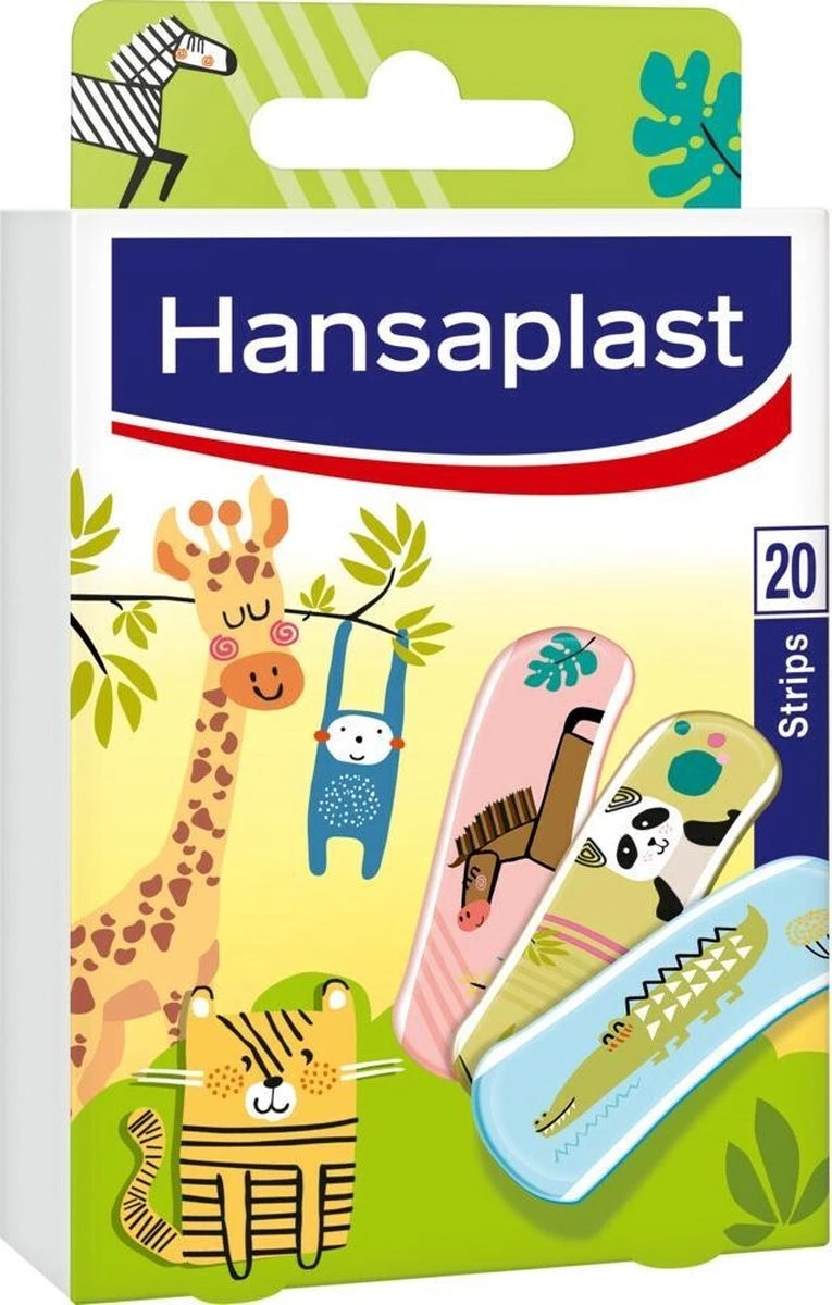 Hansaplast Dierenpleisters - Wondverzorging Kinderen - 20 Stuks 5 Hansaplast Dierenpleisters - Wondverzorging Kinderen - 20 Stuks - Afbeelding 5
