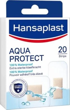 Hansaplast Aqua Protect Pleisters Waterdicht - 20 Stuk -Winkel Voor Ehbo-Apparatuur 766x1200
