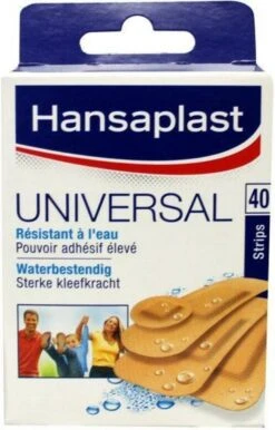 Hansaplast Universal Pleisters - 40 Strips 23 Hansaplast Universal Pleisters - 40 Strips -Winkel Voor Ehbo-Apparatuur 767x1200