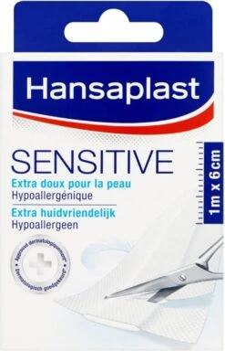 Hansaplast Sensitive Pleisters - 1m X 6cm -Winkel Voor Ehbo-Apparatuur 772x1200