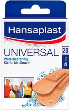 Hansaplast Universal Pleisters - 20 Strips 13 Hansaplast Universal Pleisters - 20 Strips -Winkel Voor Ehbo-Apparatuur 774x1200