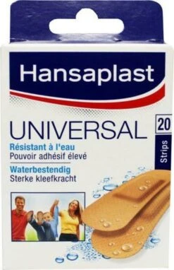 Hansaplast Universal Pleisters - 20 Strips 15 Hansaplast Universal Pleisters - 20 Strips -Winkel Voor Ehbo-Apparatuur 776x1200 1