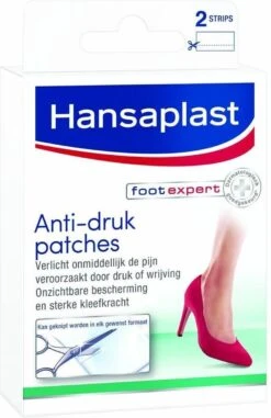 Hansaplast Anti-Druk Patches - 2 Stuks
