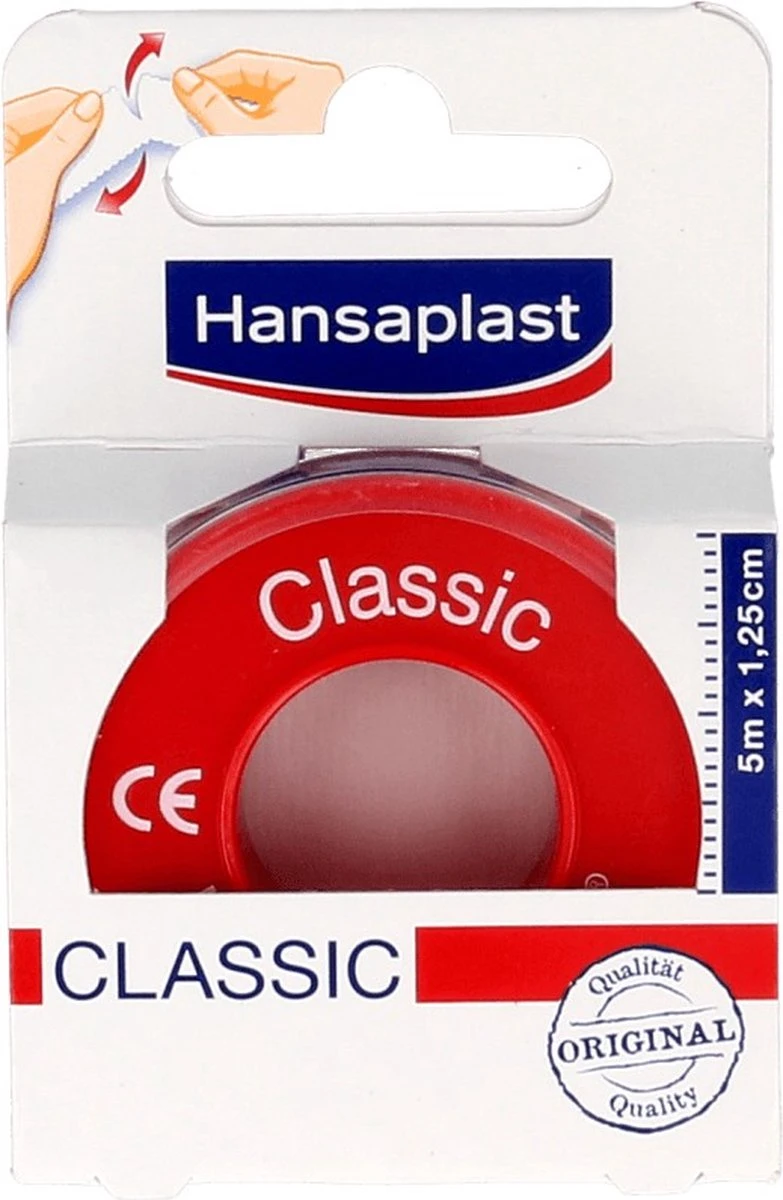 Hansaplast Classic Hechtpleister - 1.25 Cm X 5 M 10 Hansaplast Classic Hechtpleister - 1.25 Cm X 5 M - Afbeelding 10