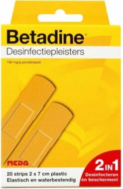 Betadine Desinfect - 20 Stuks - Pleisters