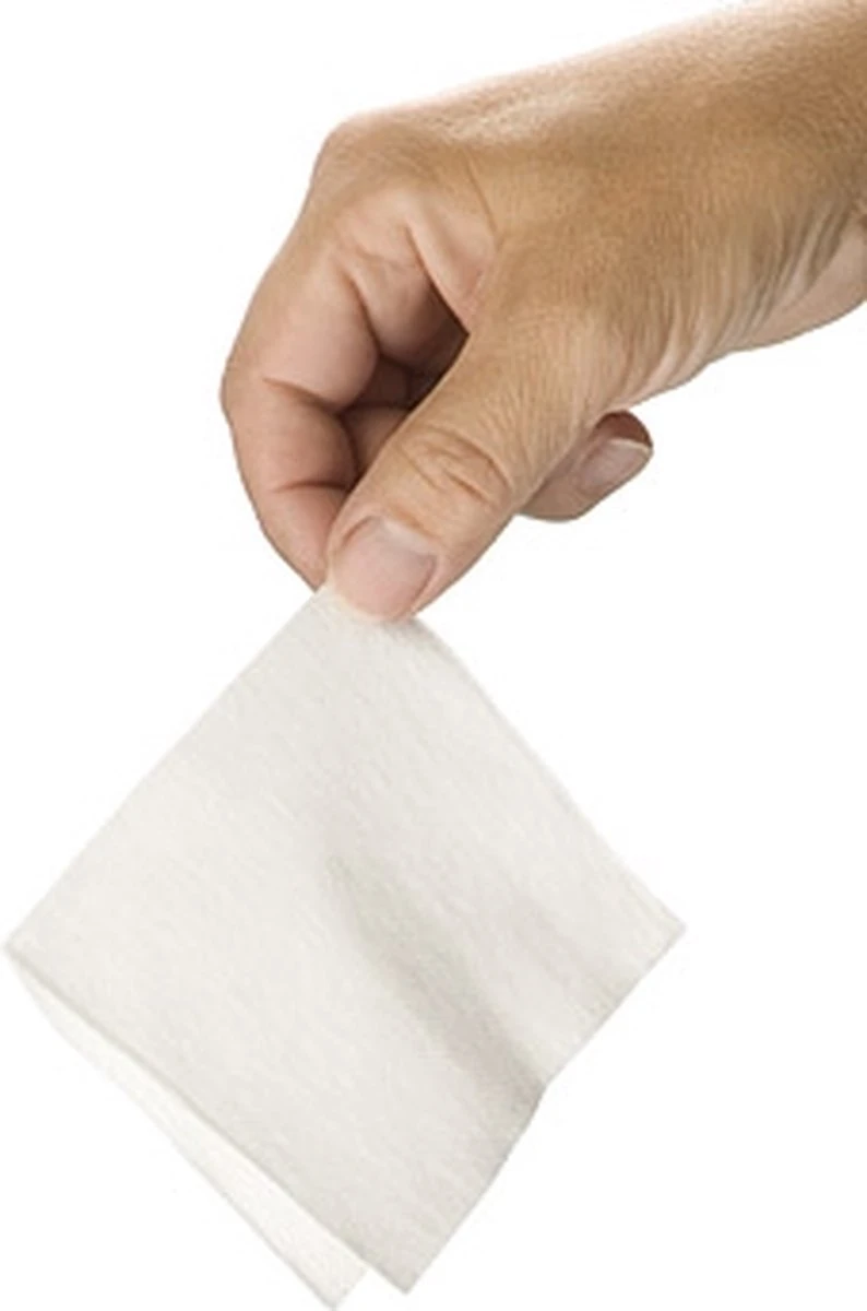 HEKA Pres Hydrofiel Gaaskompres 5 Cm X 5 Cm Niet Steriel - 4 Laags - 100 Stuks 3 HEKA Pres Hydrofiel Gaaskompres 5 Cm X 5 Cm Niet Steriel - 4 Laags - 100 Stuks - Afbeelding 3