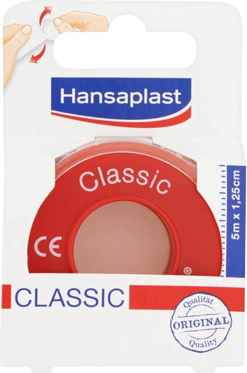 Hansaplast Classic Hechtpleister - 1.25 Cm X 5 M 5 Hansaplast Classic Hechtpleister - 1.25 Cm X 5 M - Afbeelding 5