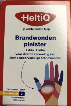 HeltiQ Brandwonden Pleister 5 Stuks -Winkel Voor Ehbo-Apparatuur 806x1200