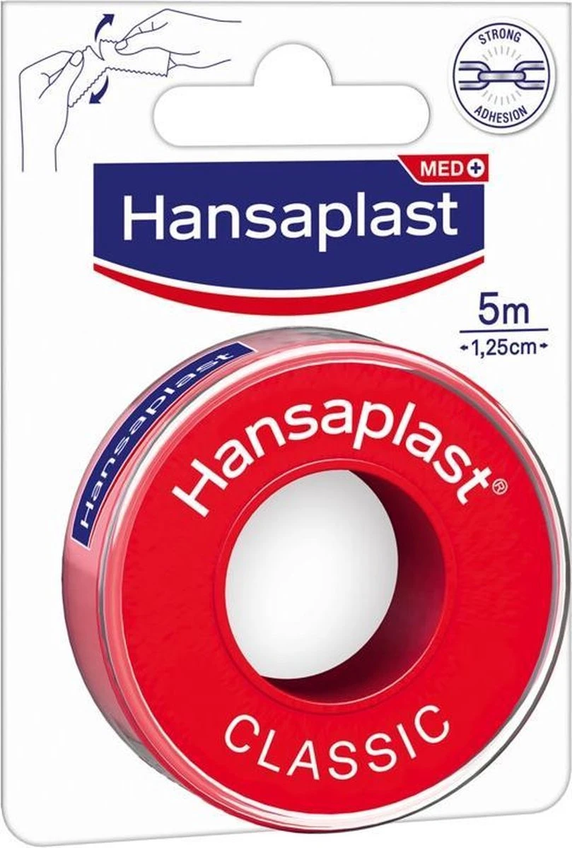 Hansaplast Classic Hechtpleister - 1.25 Cm X 5 M 2 Hansaplast Classic Hechtpleister - 1.25 Cm X 5 M - Afbeelding 2