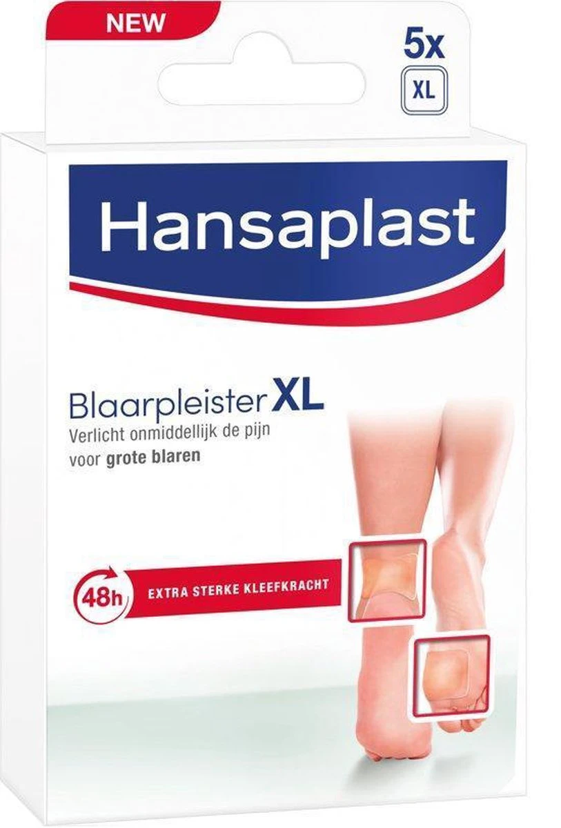 Hansaplast Blaarpleister Grote Blaren XL - 5 Stuks 10 Hansaplast Blaarpleister Grote Blaren XL - 5 Stuks - Afbeelding 10