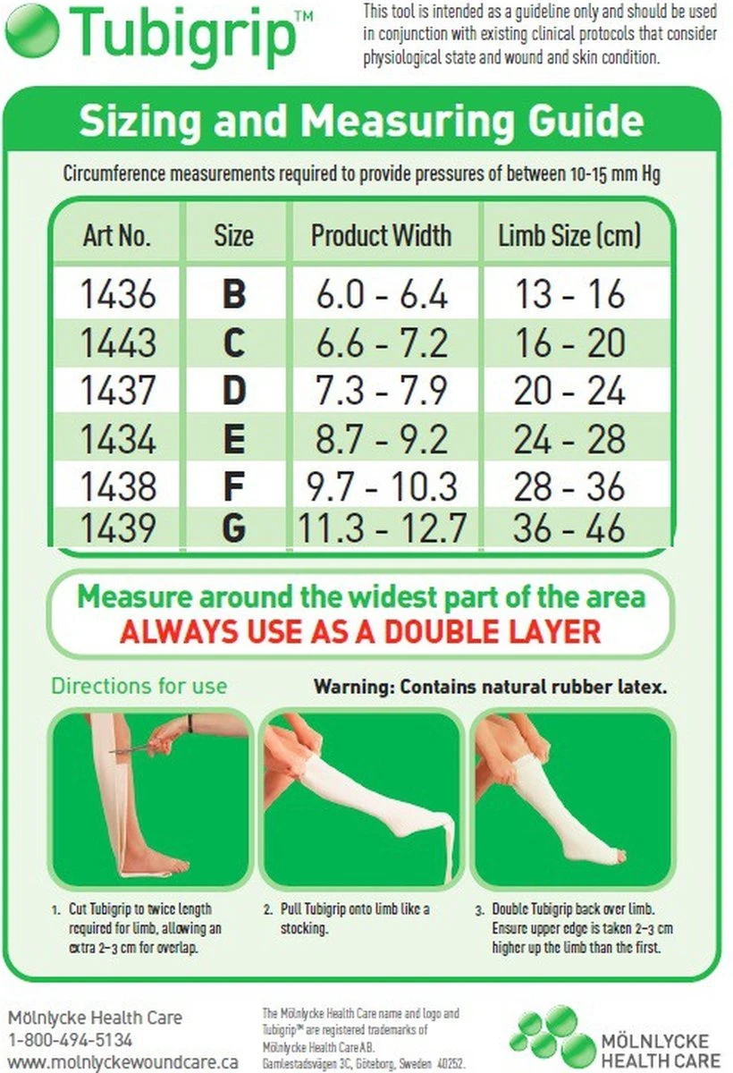 Tubigrip B - Wit - 1 Meter - Verband 2 Tubigrip B - Wit - 1 Meter - Verband - Afbeelding 2