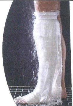 Douchehoes Om Beschermd Te Douchen Voor Been En Voet