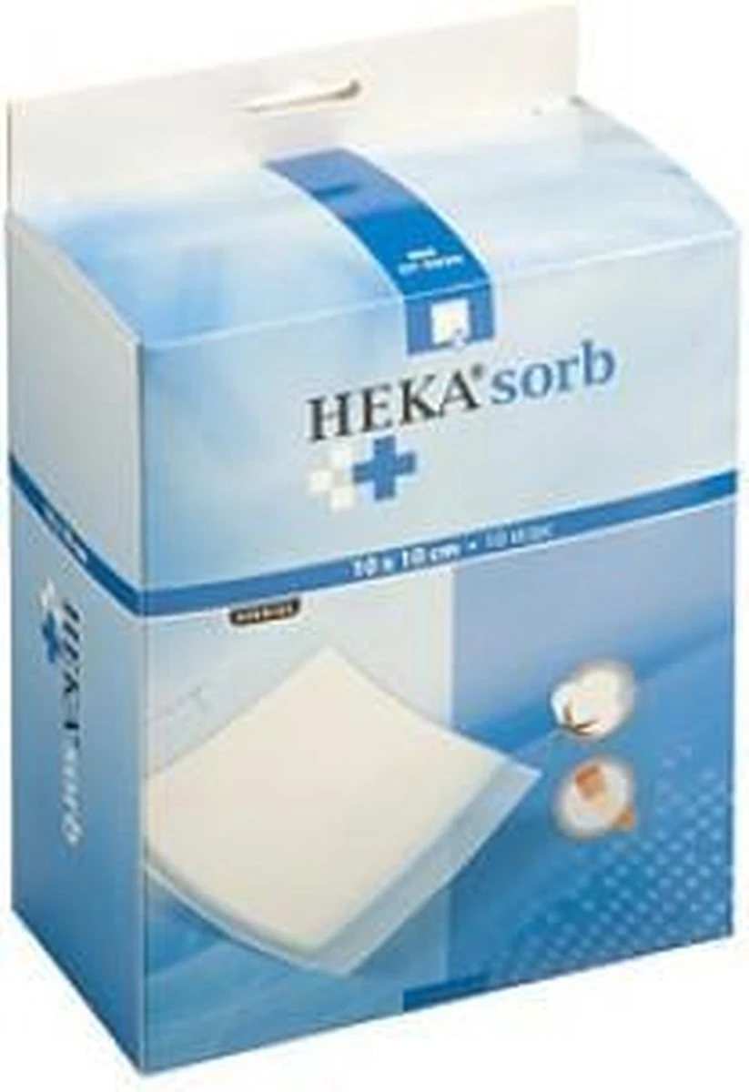 Absorberend Verband Doos 10 Stuks 1 Absorberend Verband Doos 10 Stuks