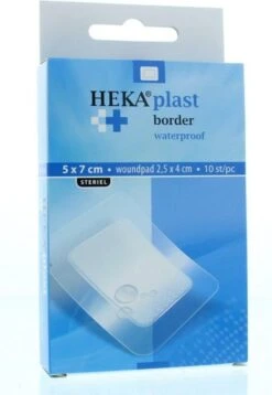 Waterproof Eilandpleister 5 X 7 Cm (10 Stuks) Watervaste Borderpleister. Hekaplast 7 Waterproof Eilandpleister 5 X 7 Cm (10 Stuks) Watervaste Borderpleister. Hekaplast -Winkel Voor Ehbo-Apparatuur 827x1200