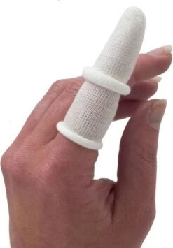 Vingerbob Wit Verpakking 5 Stuks