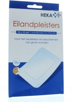 Hekaplast Eilandpleister 10 X 15 Cm Steriel 10st