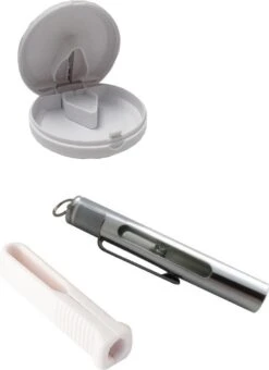 Accessoires Verpleegkundige Set Zorgpersoneel - Ampullenbreker - Pillensijnder - Polsteller