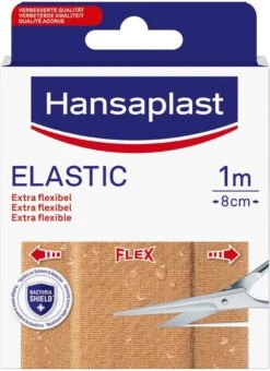 Hansaplast Elastic Pleisters - 1m X 8cm -Winkel Voor Ehbo-Apparatuur 872x1200