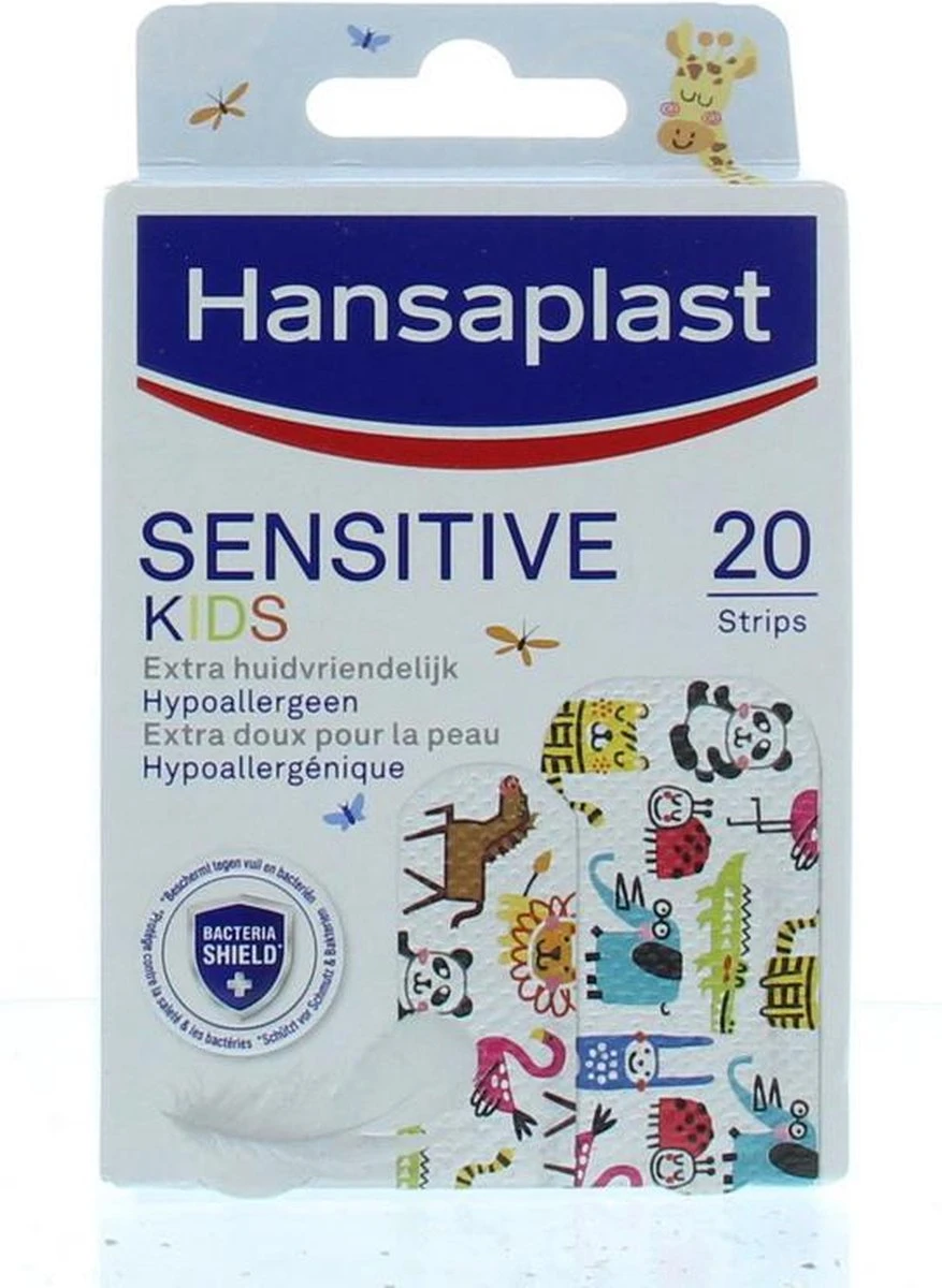 Hansaplast - Sensitive Kids Pleisters - 20 Strips 7 Hansaplast - Sensitive Kids Pleisters - 20 Strips - Afbeelding 7