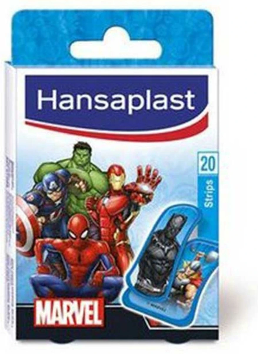 Hansaplast - Marvel - Kinderpleisters - 20 Stuks 9 Hansaplast - Marvel - Kinderpleisters - 20 Stuks - Afbeelding 9