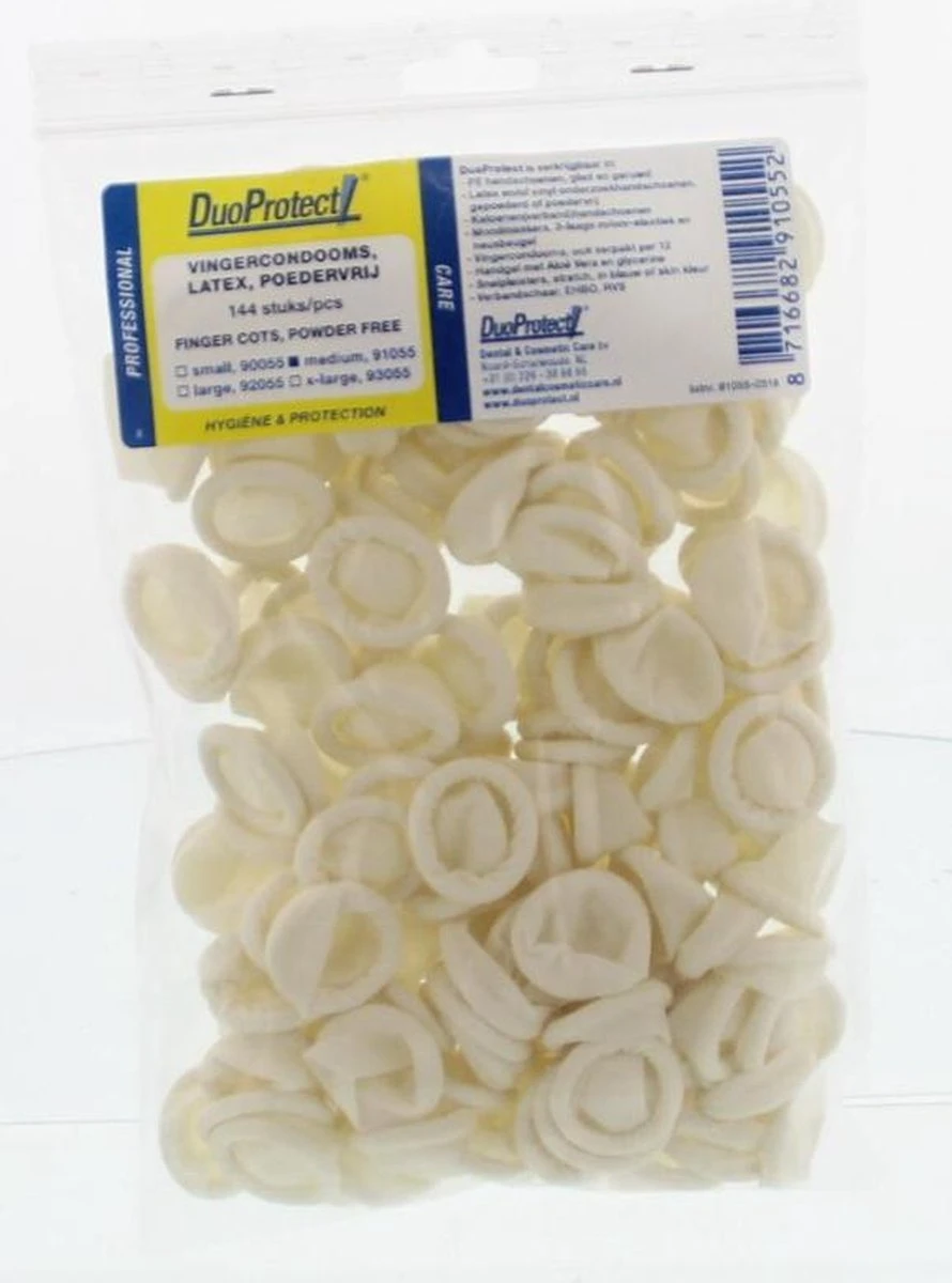 CMT VINGERCONDOOM LATEX M 2 CMT VINGERCONDOOM LATEX M - Afbeelding 2