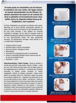 3x Lucovitaal Detox Voetpleisters 10 Stuks 7 3x Lucovitaal Detox Voetpleisters 10 Stuks -Winkel Voor Ehbo-Apparatuur 890x1200