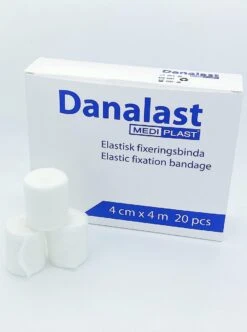 Danalast Elastisch Fixatiewindsel 4cm X 4m - Doos 20 Stuks