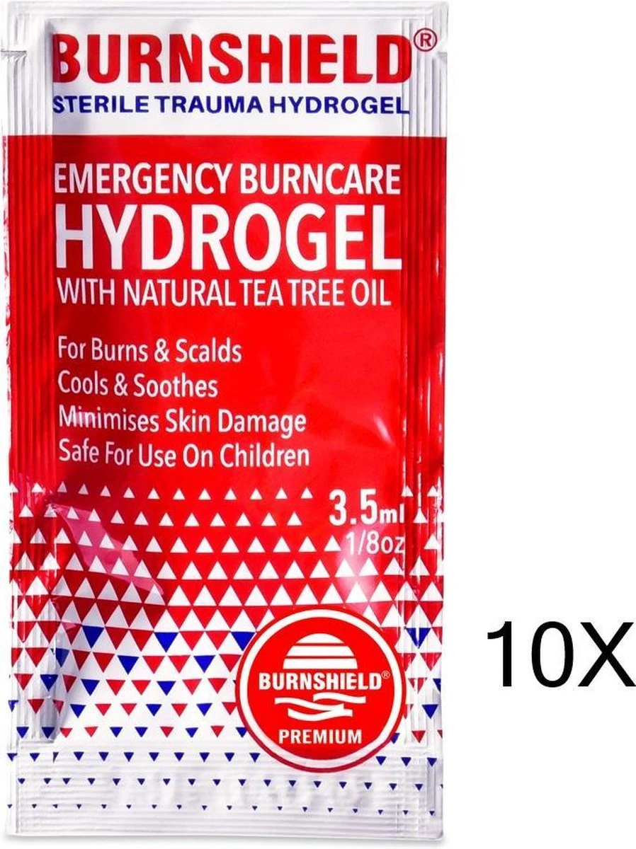 Burnshield Blots Gelzakjes 10 Stuks - Verkoelende Brandwondengel 2 Burnshield Blots Gelzakjes 10 Stuks - Verkoelende Brandwondengel - Afbeelding 2