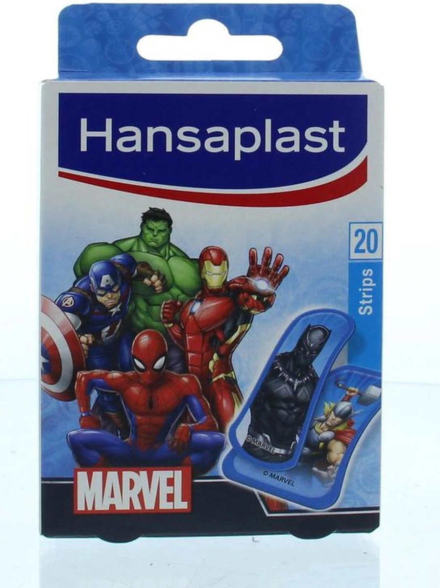Hansaplast - Marvel - Kinderpleisters - 20 Stuks 10 Hansaplast - Marvel - Kinderpleisters - 20 Stuks - Afbeelding 10