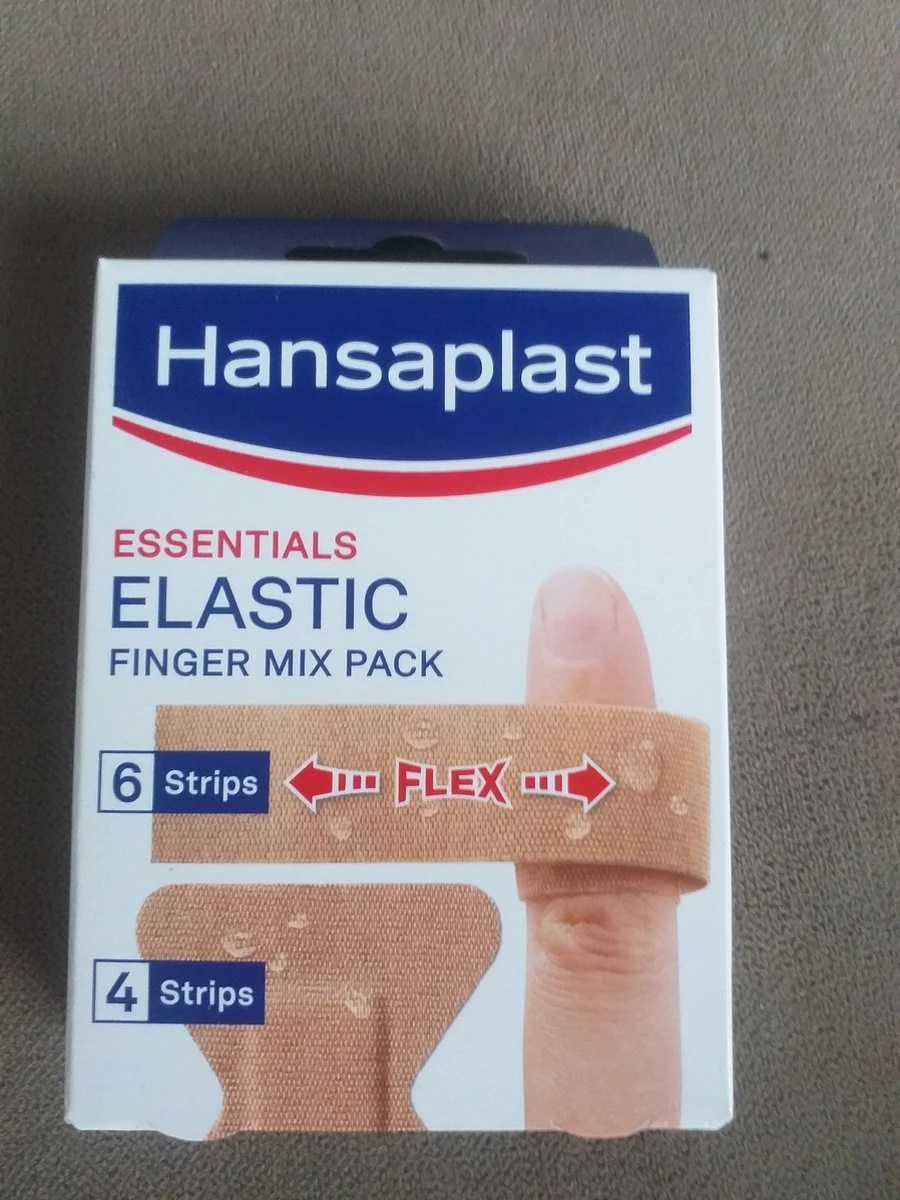 Hansaplast Essentials Elastische Vingerpleisters Mix Pak 1 Hansaplast Essentials Elastische Vingerpleisters Mix Pak
