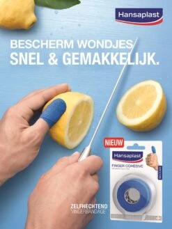 Hansaplast Zelfhechtende Vingerbandage - 5m X 2,5 Cm - Op Maat Knipbaar 18 Hansaplast Zelfhechtende Vingerbandage - 5m X 2,5 Cm - Op Maat Knipbaar -Winkel Voor Ehbo-Apparatuur 900x1200