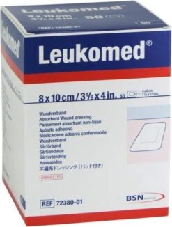 Leukomed Wondpleister - Steriel - 8,0 X 10 Cm - 50 Stuks 6 Leukomed Wondpleister - Steriel - 8,0 X 10 Cm - 50 Stuks -Winkel Voor Ehbo-Apparatuur 909x1200