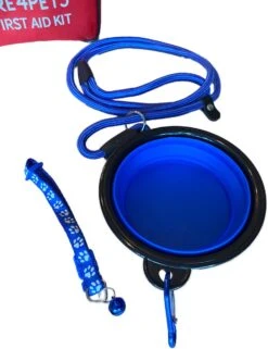 EHBO Koffer - EHBO Huisdier - EHBO Voor Hond En Kat - First Aid Kit - 62-delig - Inclusief Riem En Drinkbak -Winkel Voor Ehbo-Apparatuur 923x1200