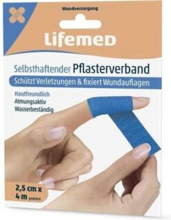 Lifemed Zelfklevend Verband 400 X 2,5 Cm Diverse Kleuren Set Van 4 -Winkel Voor Ehbo-Apparatuur 931x1200