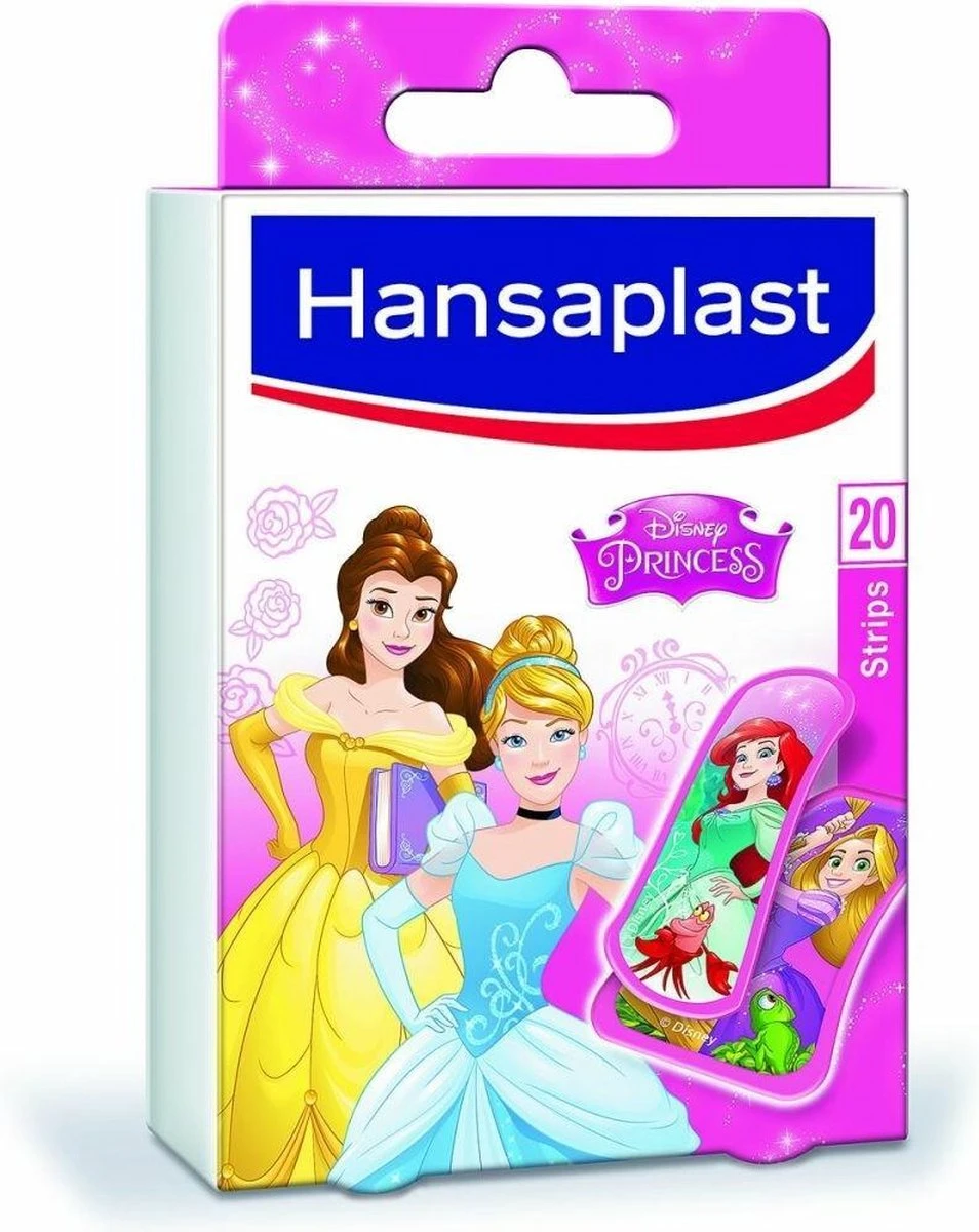 Hansaplast Princess Pleisters - 20 Strips 1 Hansaplast Princess Pleisters - 20 Strips