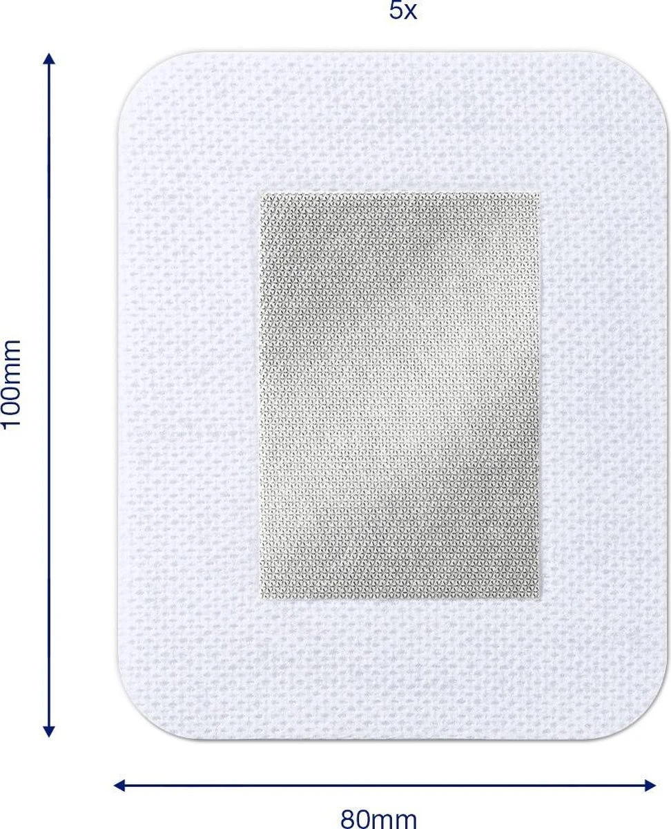 Hansaplast Sensitive Antibacterieel Zilver Pleisters XXL- 5 Stuks 6 Hansaplast Sensitive Antibacterieel Zilver Pleisters XXL- 5 Stuks - Afbeelding 6