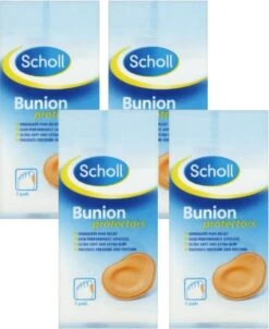 Scholl Bunion Eeltknobbel Teenbeschermers Multi Pack - 4 X 2 Pads