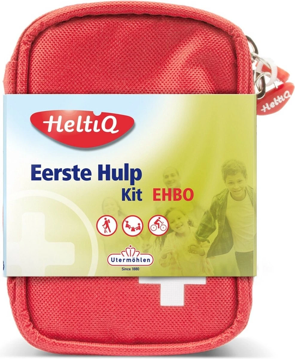 HeltiQ Eerste Hulp Kit Rood 3 HeltiQ Eerste Hulp Kit Rood - Afbeelding 3